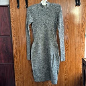 Bar III Metallic Bodycon Dress Size S